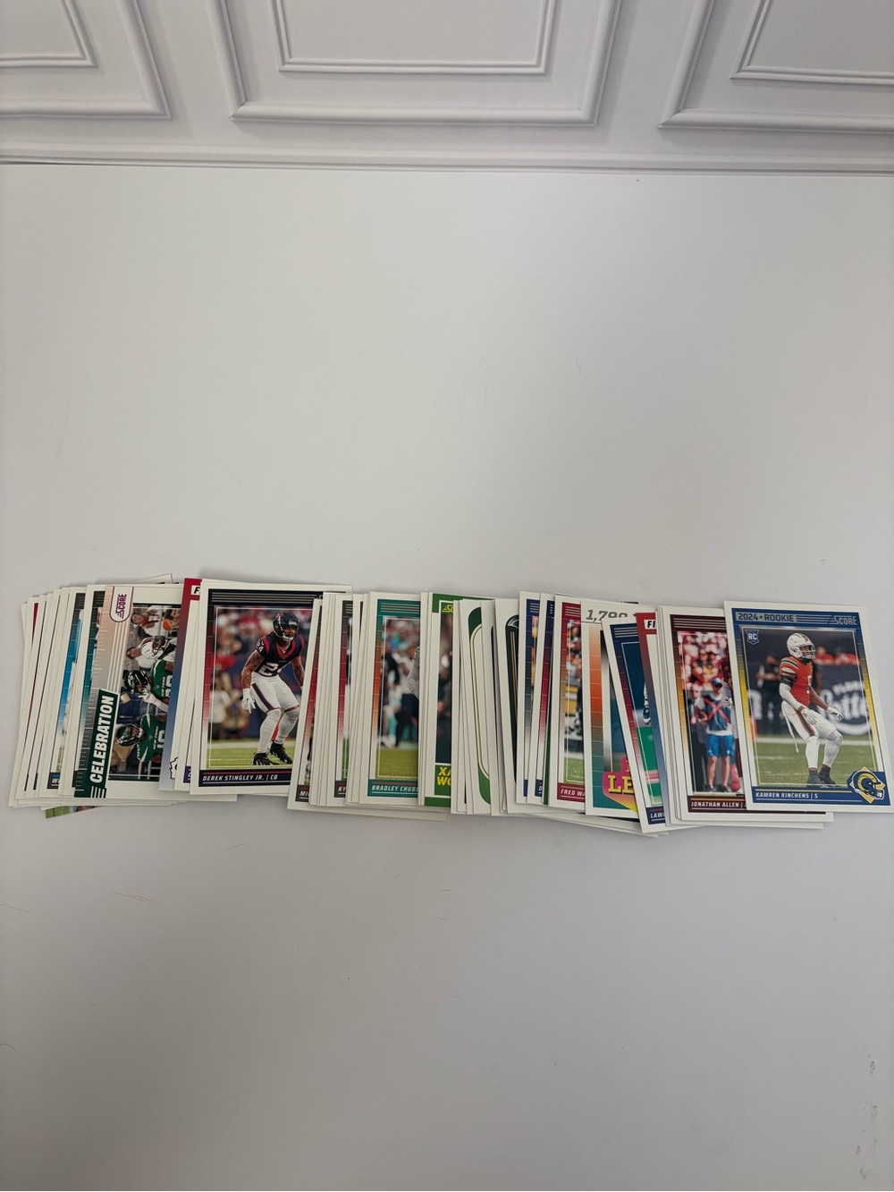 60 Football Cards Lot – 2024 Panini Score